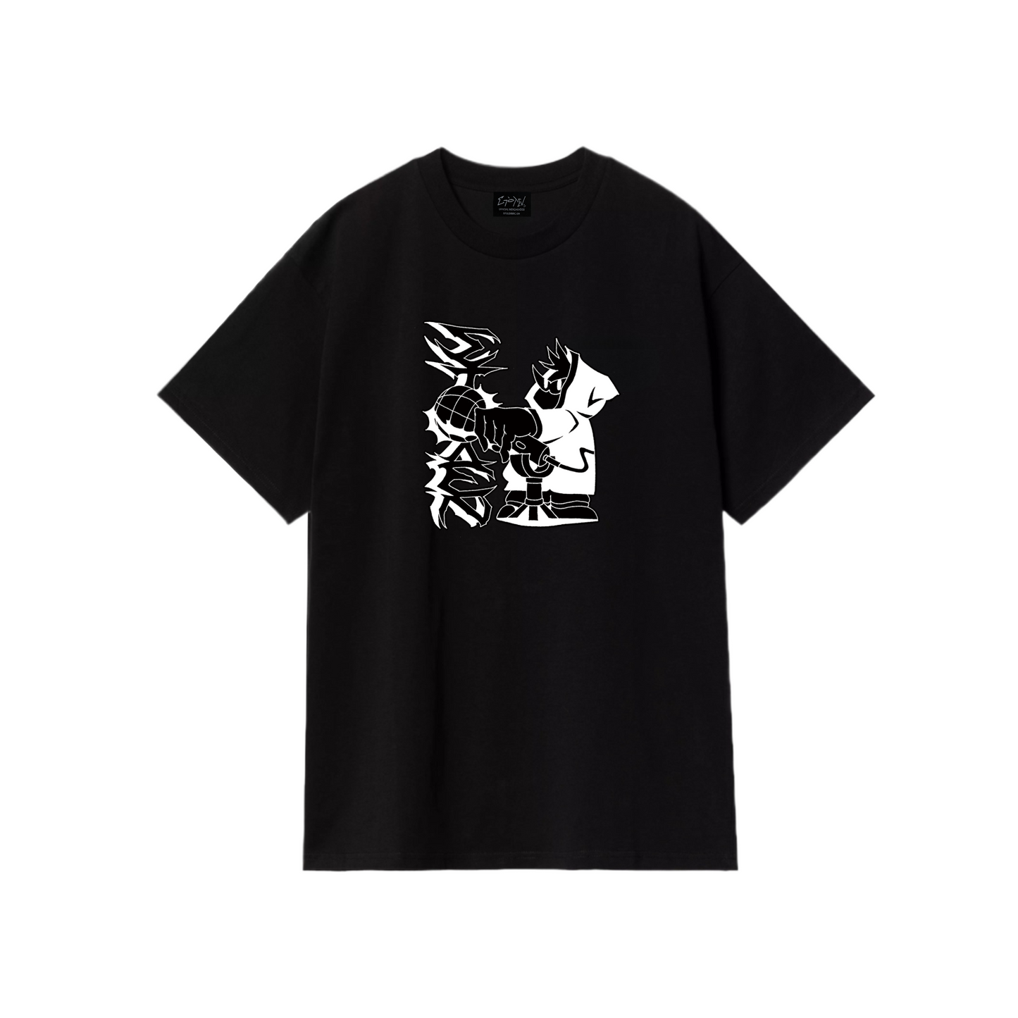 T-Shirt "Στόλεν" Black