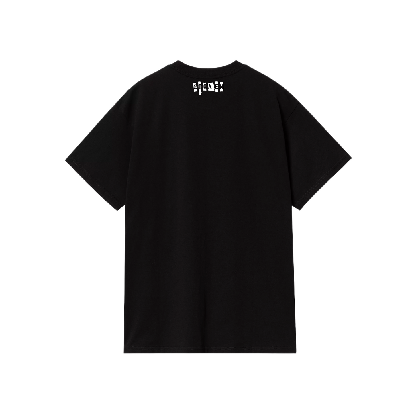 T-Shirt "Το Παιδί Του Διπλανού Πόρταλ" Black