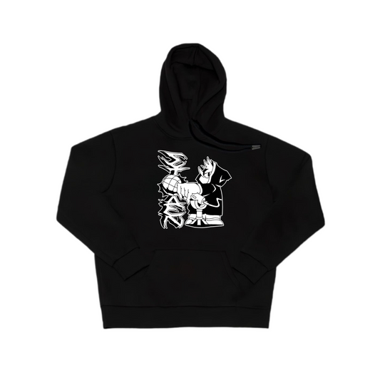 Hoodie "Στόλεν" Black