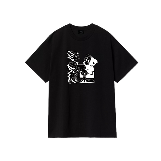 T-Shirt "Στόλεν" Black
